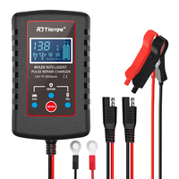 Car Automatic Float Charger 6V 12V Switch Smart Battery Charger ASE Adapter Cable Multiple Protections For Motorcycle Lawn Mower