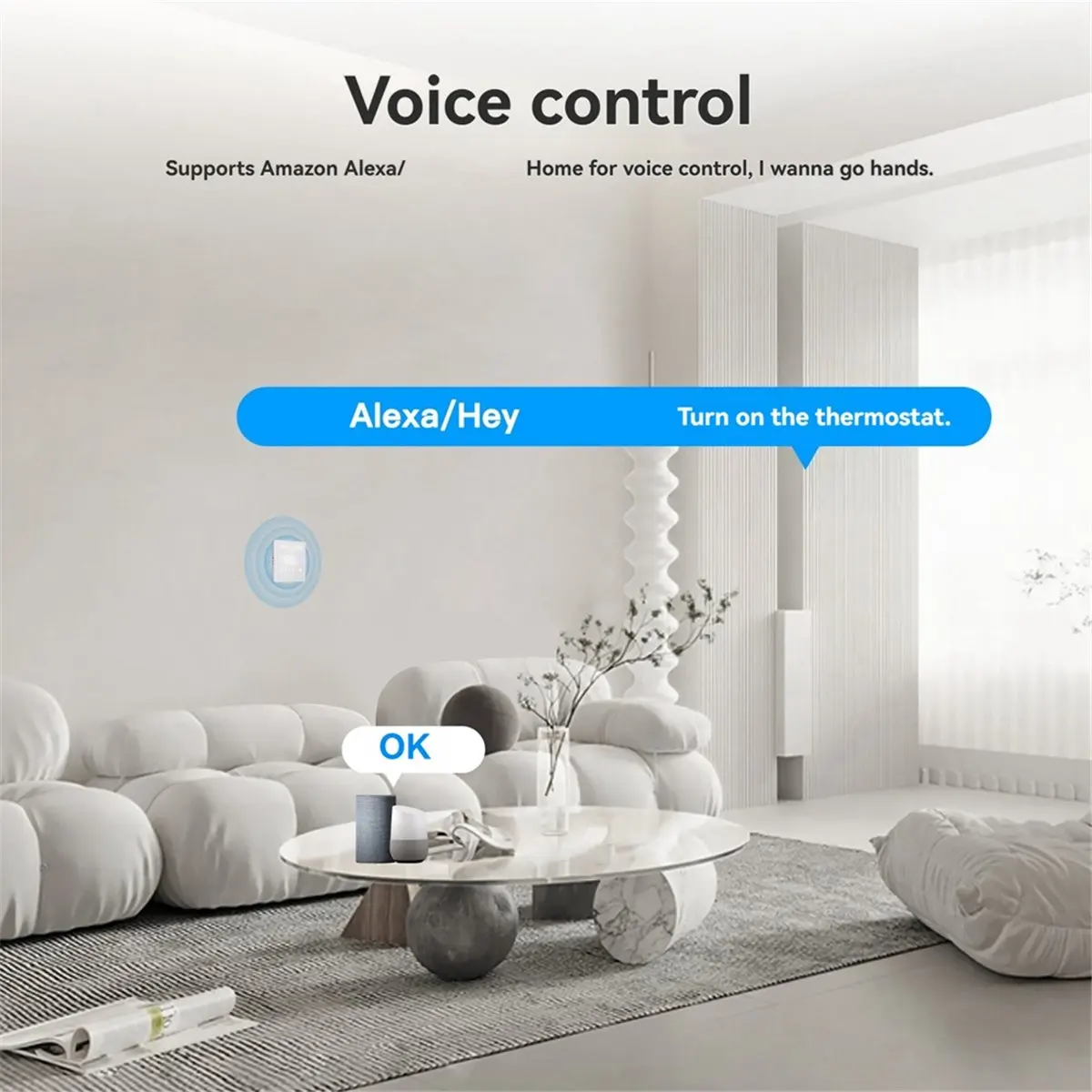 2025 New Tuya WiFi Thermostat Smart Electric Floor Heating Temperature Controller Switch Support APP Remote Voice Control