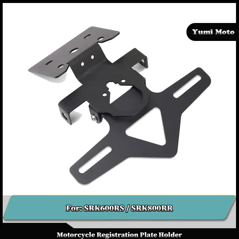 

NEW Motorcycle Accessories Rear Tail Tidy Fender Eliminator Kit License Plate Holder Fit For QJMOTOR SRK800 RR SRK600RS