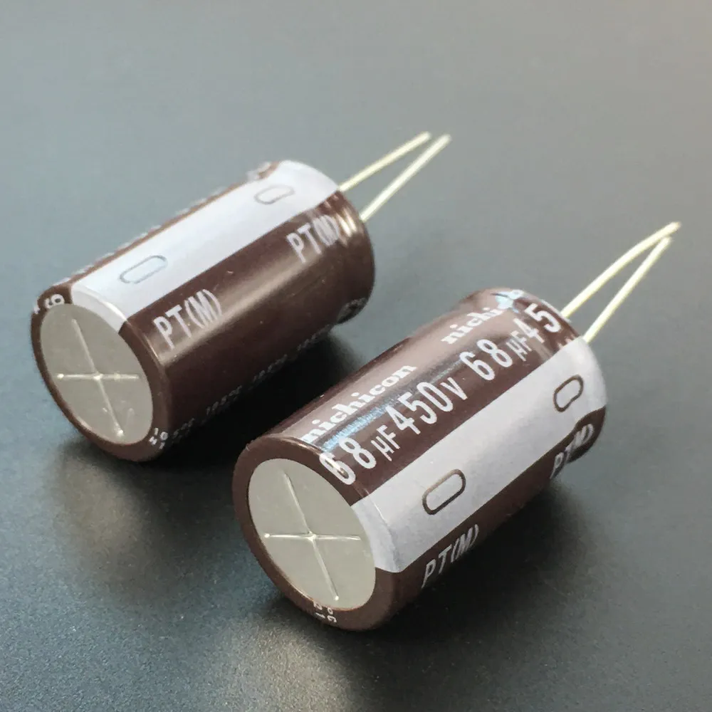 50pcs/lot Original nichicon PT series 105C long life aluminum electrolytic capacitor free shipping