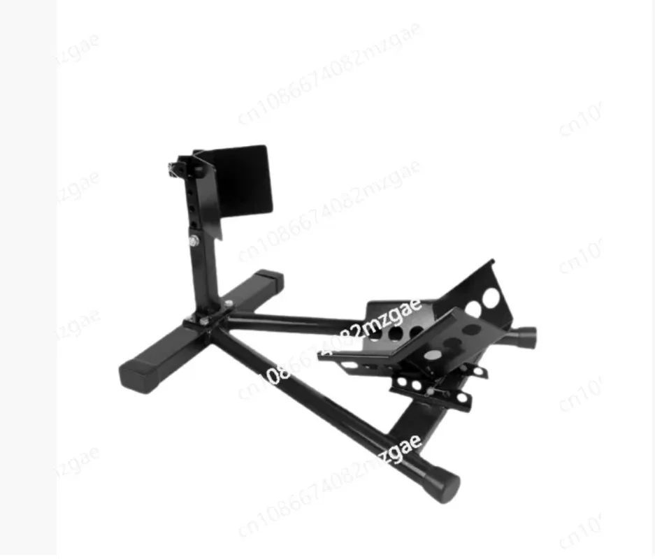 

Motorcycle Stand Front & Rear Wheel Support Frame Stand for Auto Bike Shop Repairing Tool Trailer Chock Support Holder Fixer
