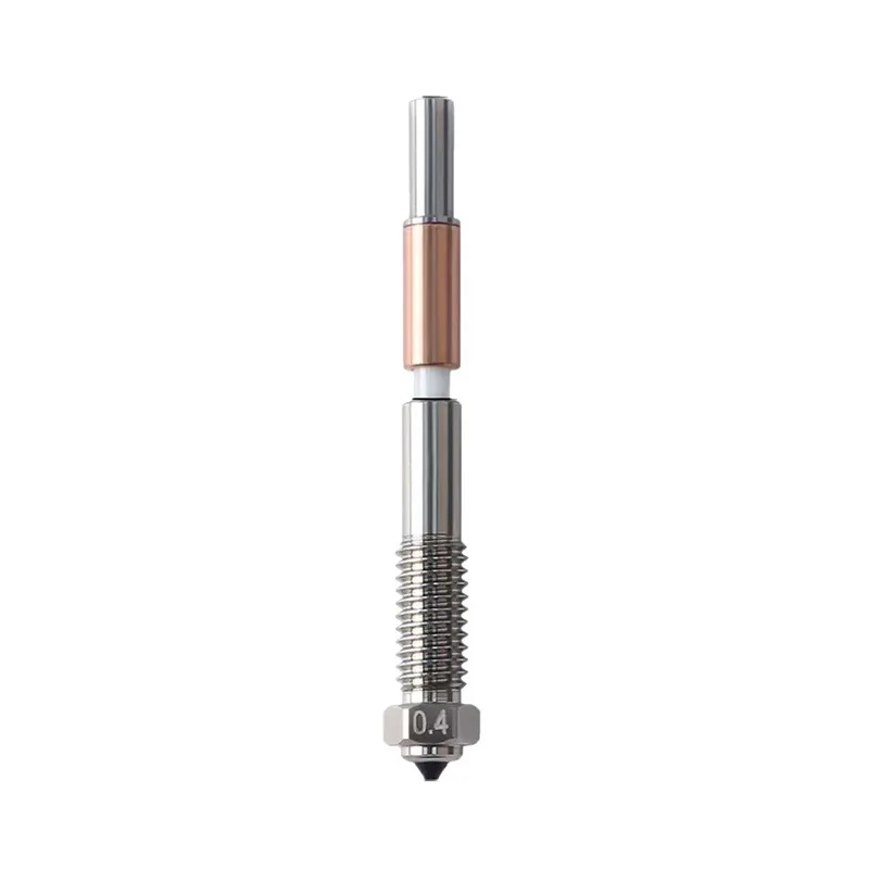 QIDI Q2/Q2C Integrated Bimetallic Nozzle Hardened Steel Coated High Temp 3D Printer Accessory