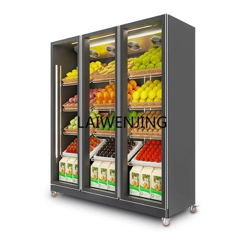 SGF fruit crisper vegetable display refrigerated a la carte cabinet