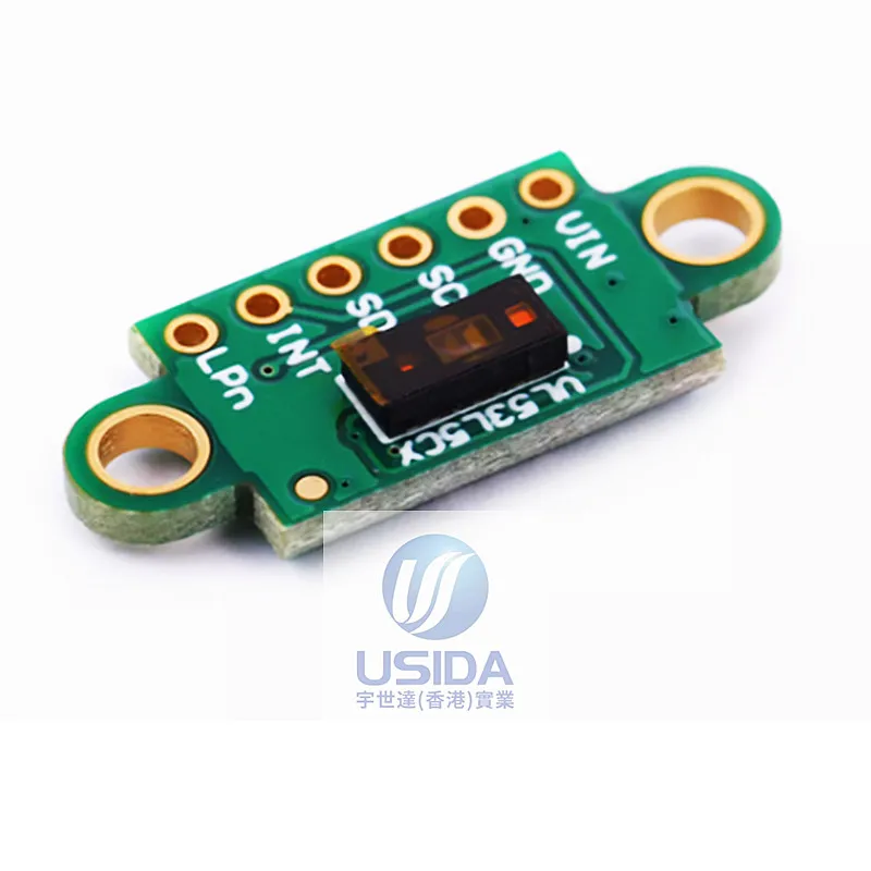 1 Uds VL53L5X V2 TOF módulo sensor de rango láser multiarea de tiempo de vuelo de amplio campo VL53L5CX