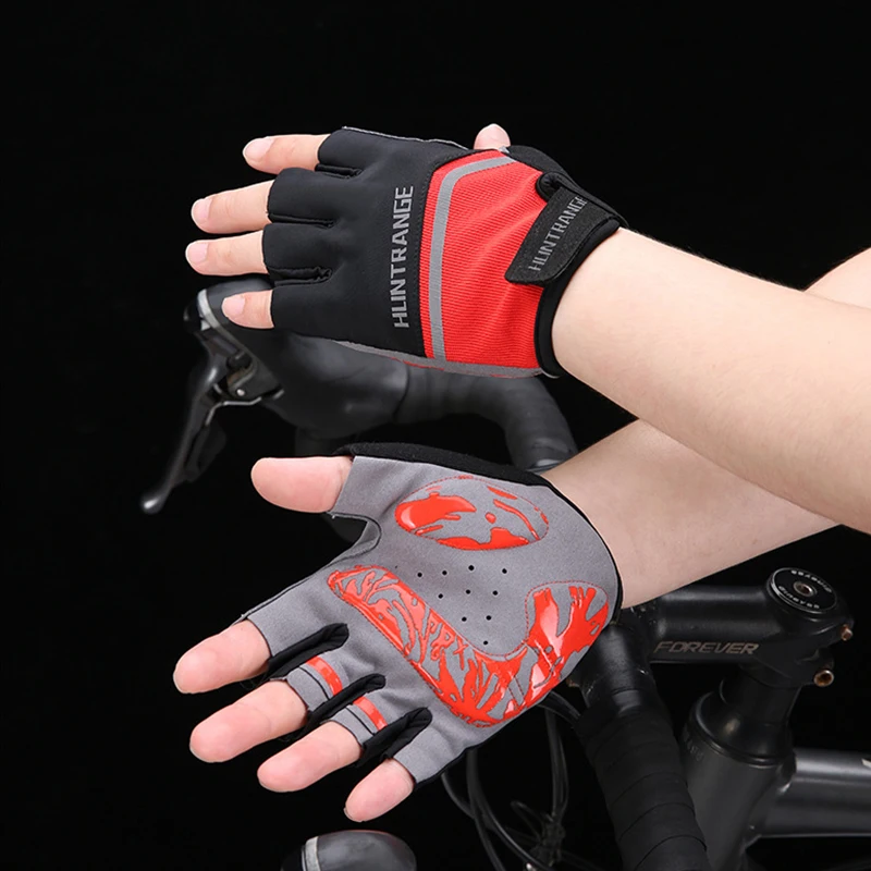 

G104 Half Finger Glove for Men and Women YECCTY G2404 Outdoor Sports Cycling Anti-slip Breathable Short-Finger Mittens