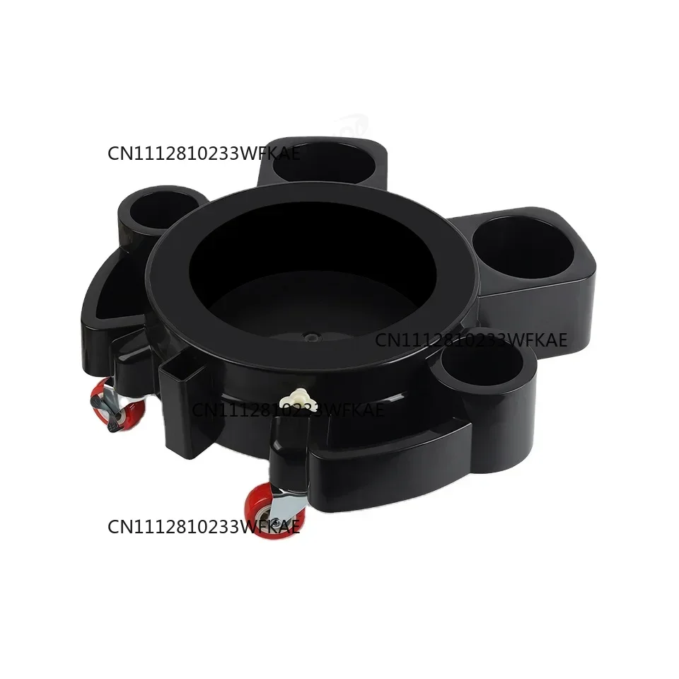 Multifunctional Rolling Dolly for Car Detailing Cleaning Bucket Dolly Mobile Stool for Window Tint Kegs