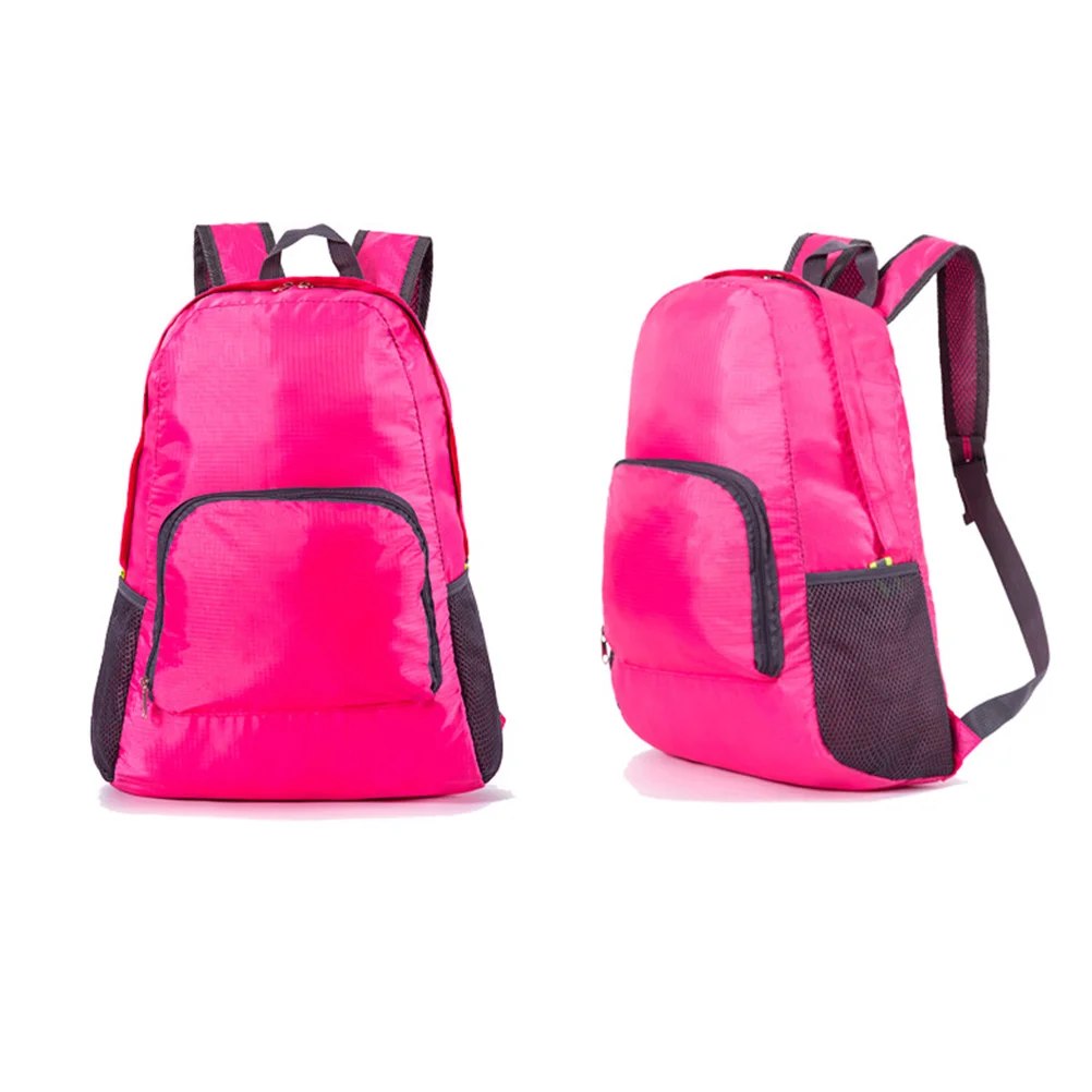 

Waterproof Foldable Backpack Large Capacity Outdoor Hiking Travel Bag Collapsible Lightweight Comfortable for School Beach Trip