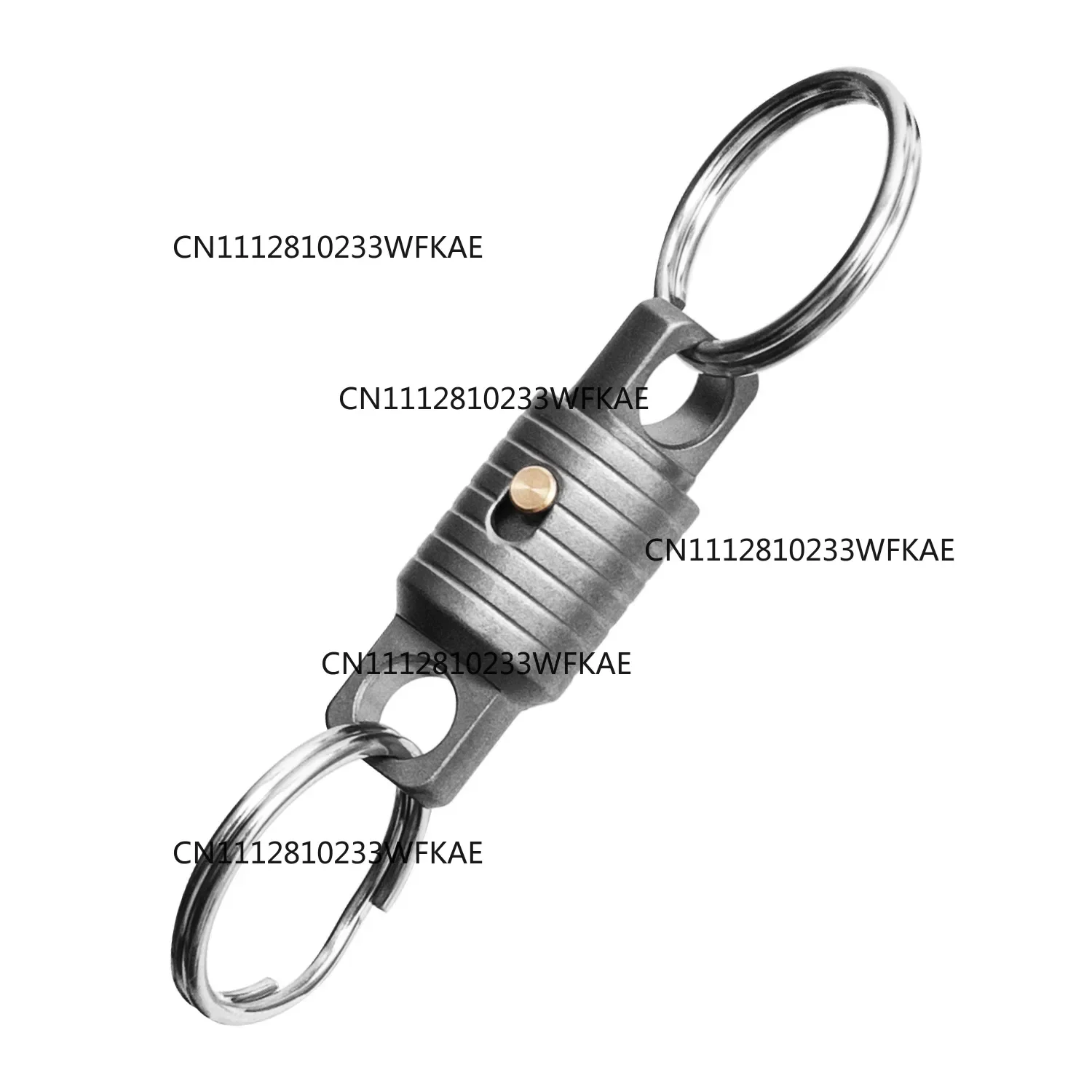 Titanium Alloy Mini Keychain Portable Quick Dismantling Durable Household Outdoor EDC Tool