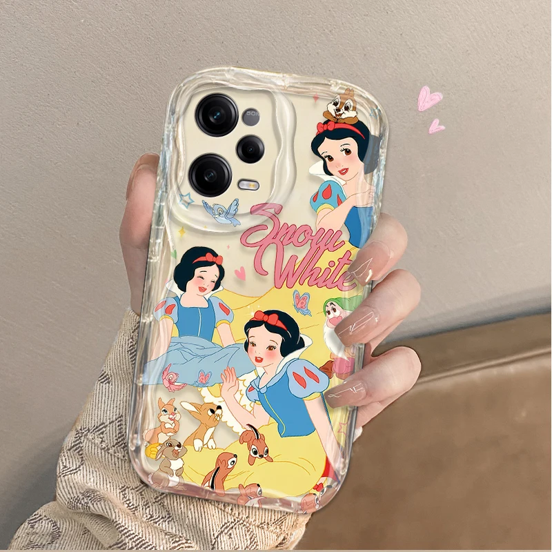 เคสลายเจ้าหญิงดิสนีย์สวยงามสำหรับ Xiaomi Redmi Note 14 13 12 11 10 9 Pro Plus 14S 12S 11S 10S 9S Redmi 14C 14R 13C 12 4G 5G