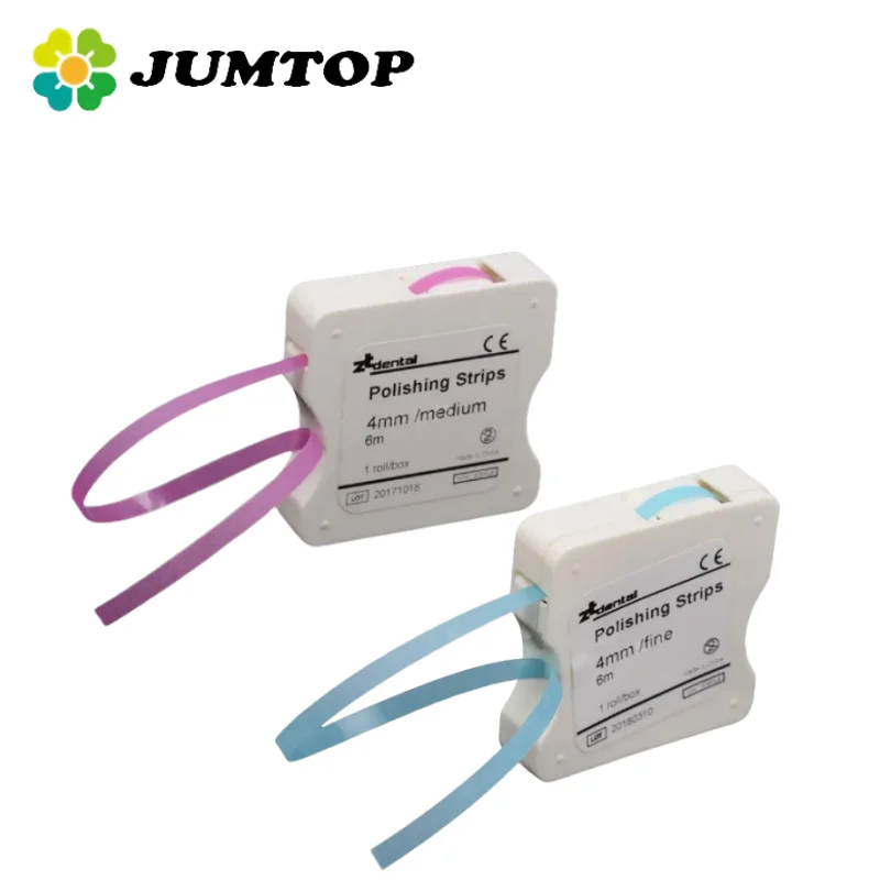 JUMTOP Dental Polishing Finishing Strip Medium Grit Resin Teeth Restoration Sanding Grinding Strip
