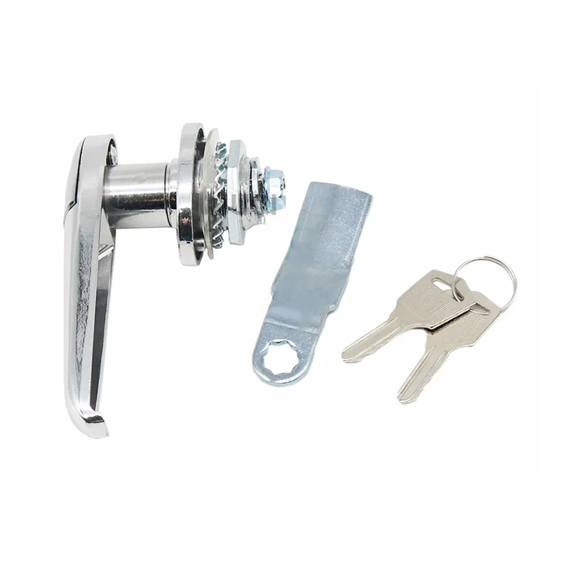 MS308-3 Aluminum Alloy Safety Lock with Key for Electrical Cabinet, Distribution Box, Switch & Connecting Rod Handle Material