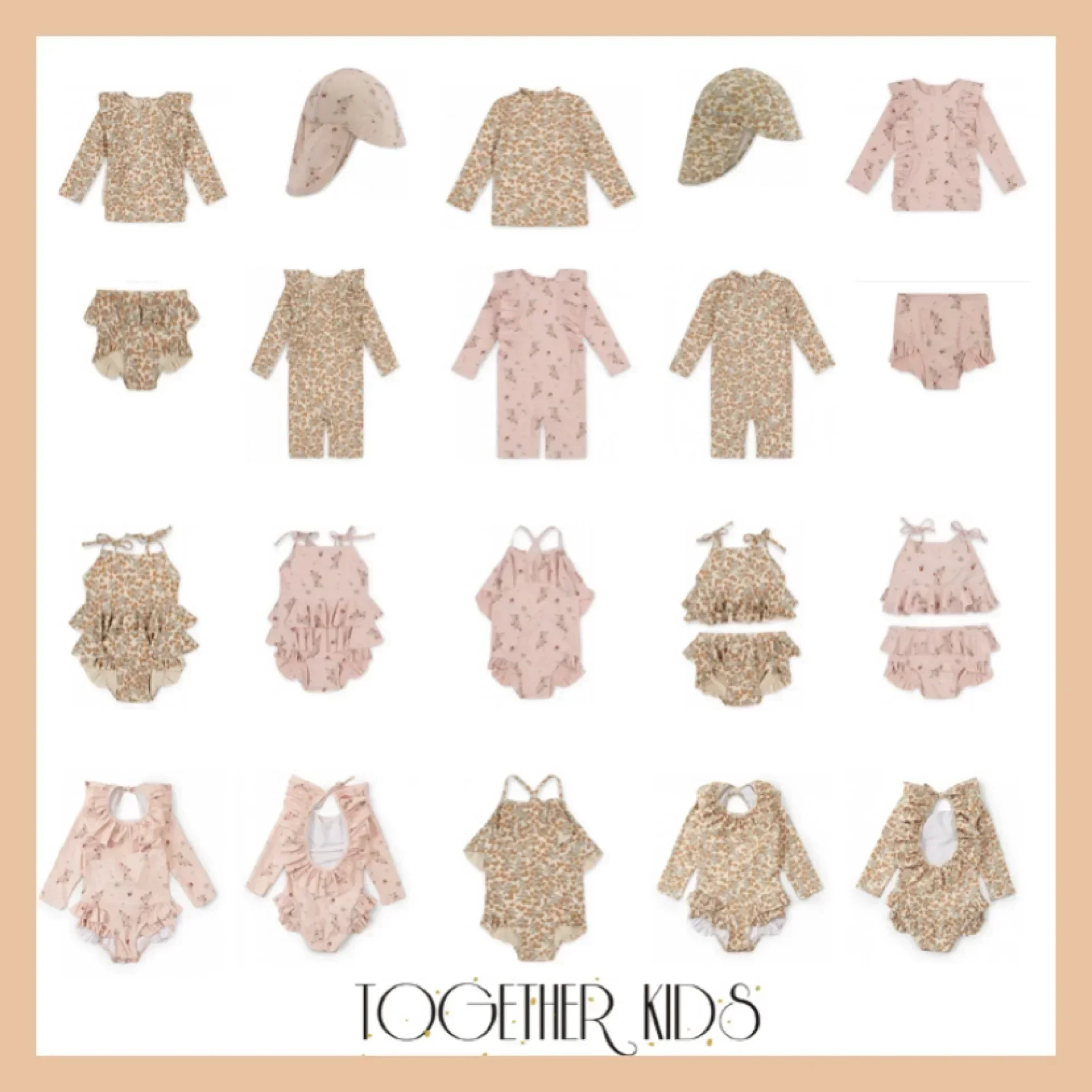 KS bébé filles maillot de bain porter 18 M-9Y fleur enfants marque BC MR TAO vêtements enfants maillots de bain soeur frère correspondant en gros