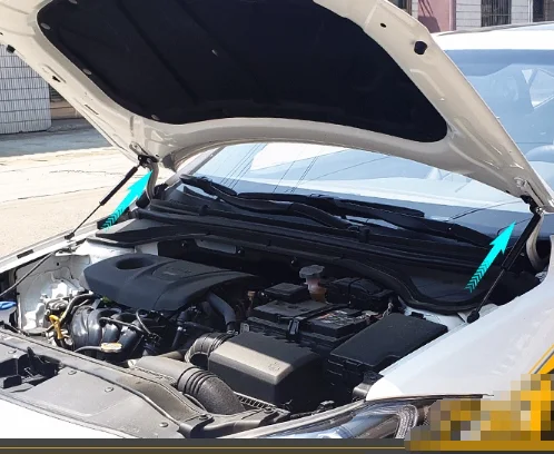 

1 Set Gas Struts for Hyundai Accent Verna Solaris HC/YC 2017-2023 Front Hood Bonnet Lift Support Damper Shock Absorber Prop Rods