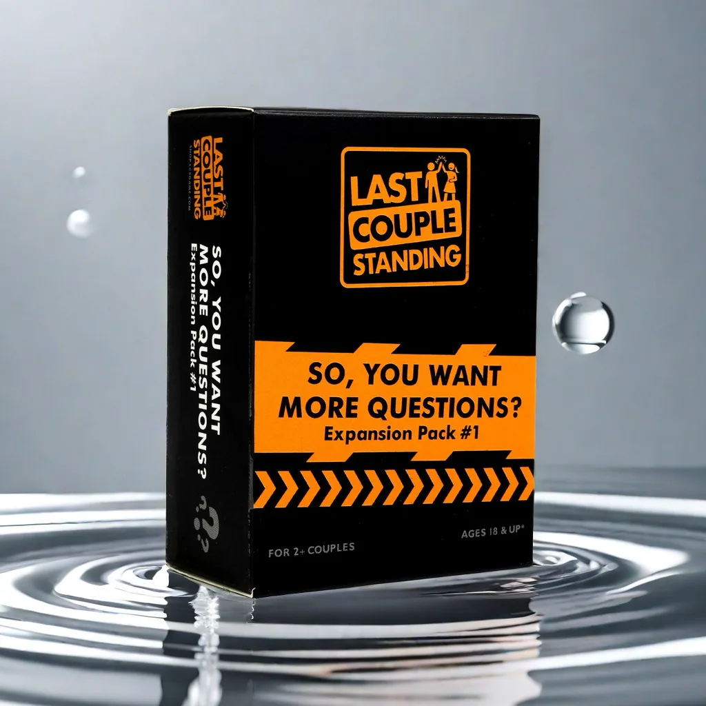 Last Couple Standing Expansion Pack 1 So You Want More Questions Pack Card Game Couple Party Game A Night of Fun and Energetic