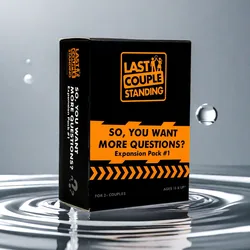 Last Couple Standing Expansion Pack 1 So You Want More Questions Pack Card Game Couple Party Game A Night of Fun and Energetic