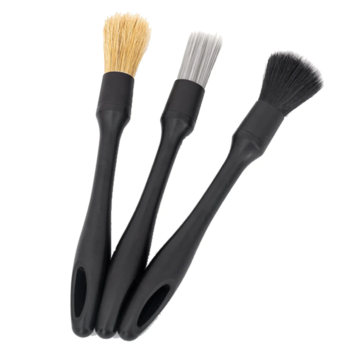 

Car Wash Brush Kit Extended Removable Brushes Car Cleaning Tools Dashboard Rim Brush Head Auto Detail Brushes Kit 6Pc