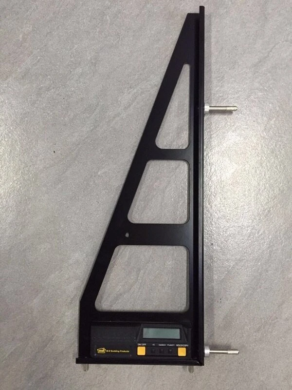 Automobile tire inclination ruler, four-wheel positioning level measurement tool, universal for front and rear wheels
