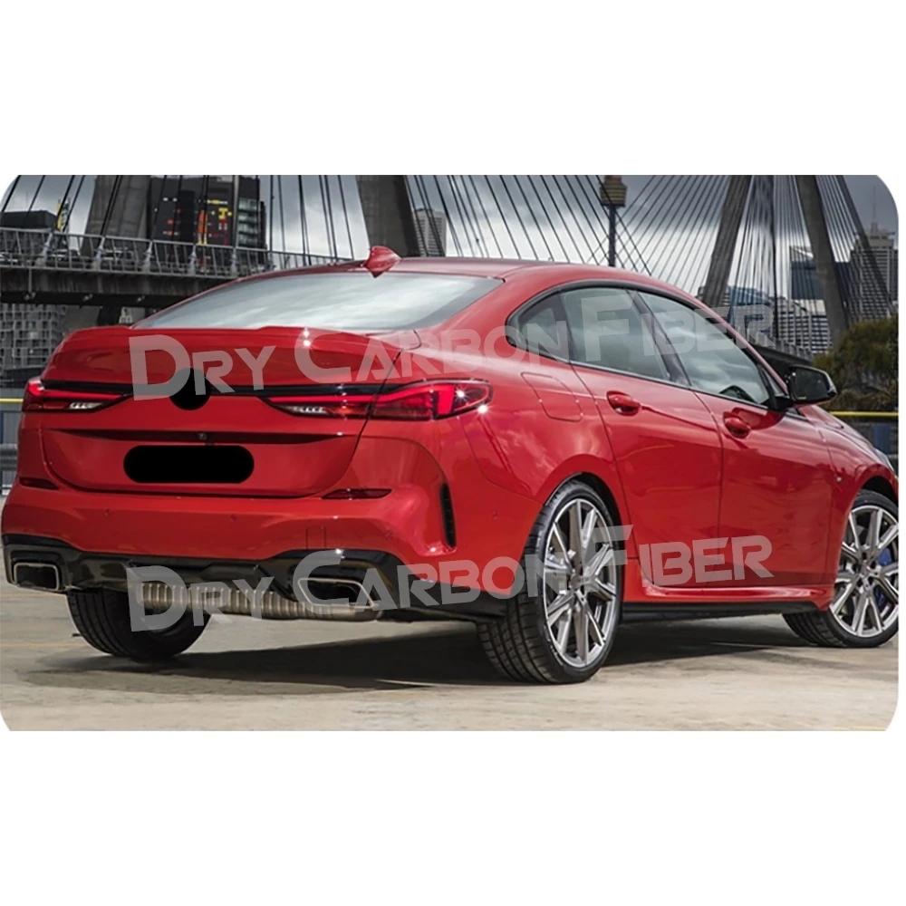 

For BMW 2 Series F44 2021-2025 Car Side Skirts Extension Rocker Panels Lip Bumper ABS Glossy Black Body Kits Carbon Look