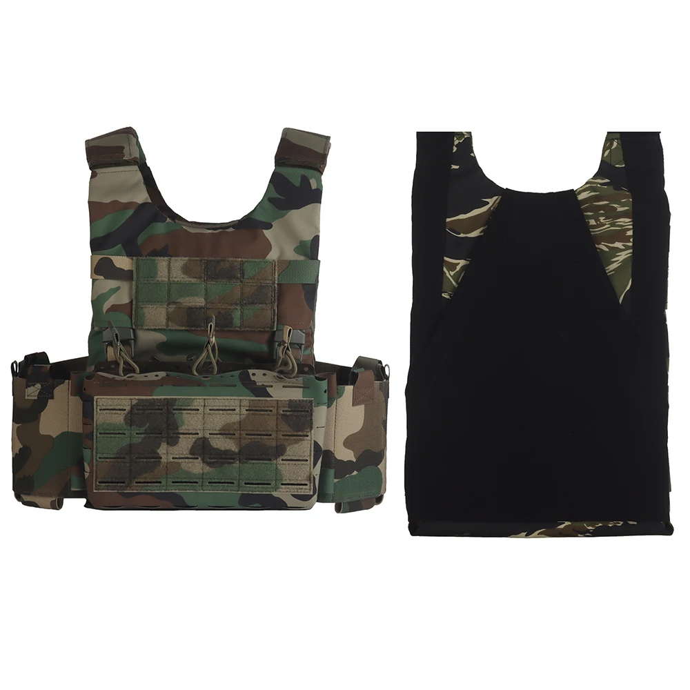 جديد LV-119 التكتيكية سترة لوحة الناقل MK5 الصدر تلاعب مجموعة خفيفة الوزن الإفراج السريع مول سترة مع الثلاثي مجلة الحقيبة دائم
