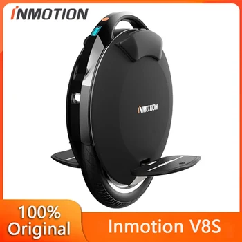 Original INMOTION V8S Electric Unicycle 35km/h Speed 70KM Range 72V 728Wh Battery 1000W Motor Smart  EUC Wheel