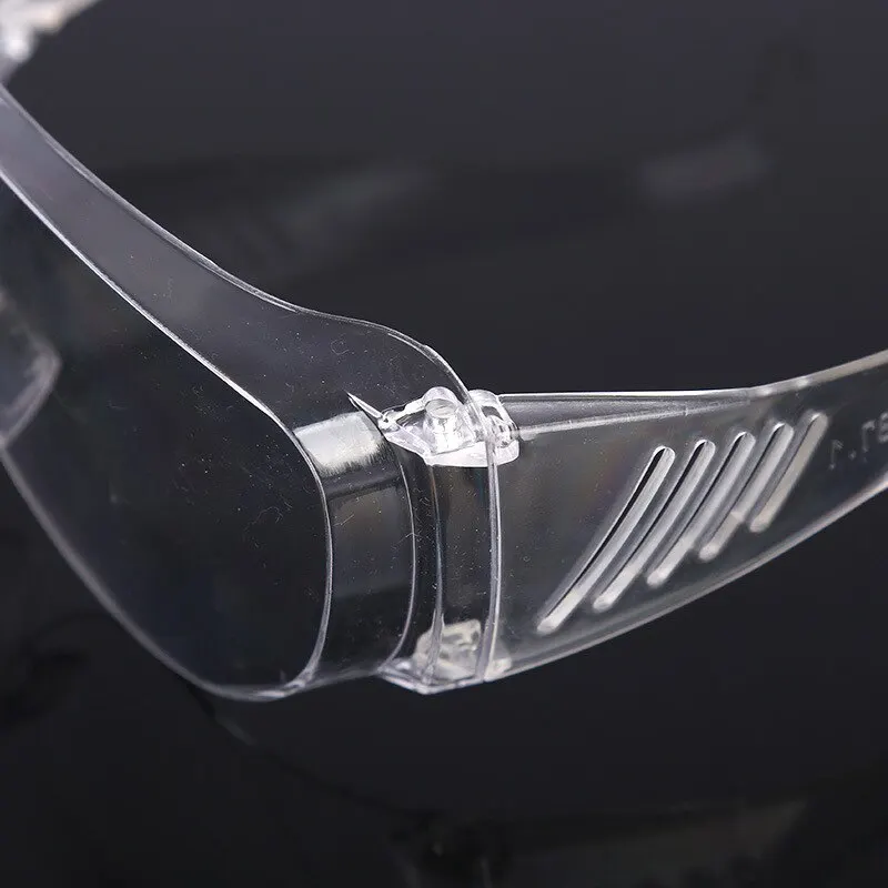 Protective Shutter Goggles Transparent Anti-wind Sand Anti-shock Labor Insurance Protective Glasses PC Material Transparent