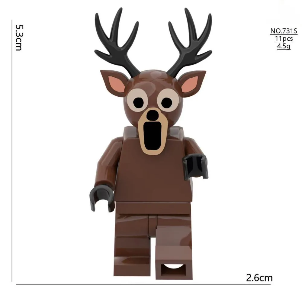 الغزلان 99 ليال البومة أرقام لعبة 99 ليال في الغابة البومة الشكل 99 ليال في الغابة اللبنات لعبة هدية الكريسماس