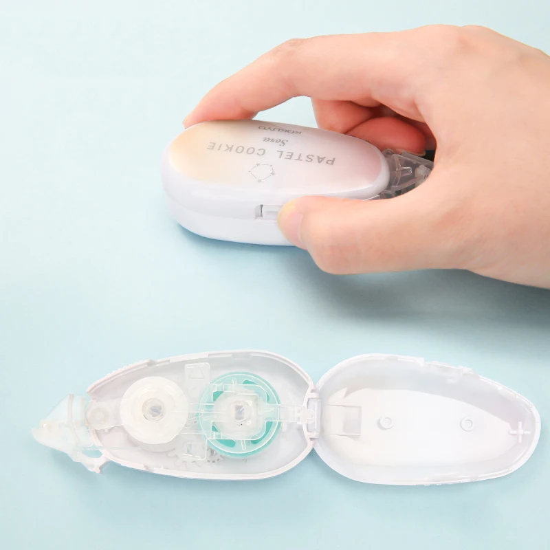 KOKUYO – colle Double face colorée claire, nouveau produit japonais 2022, étudiants, autocollants créatifs faits à la main, outils adhésifs