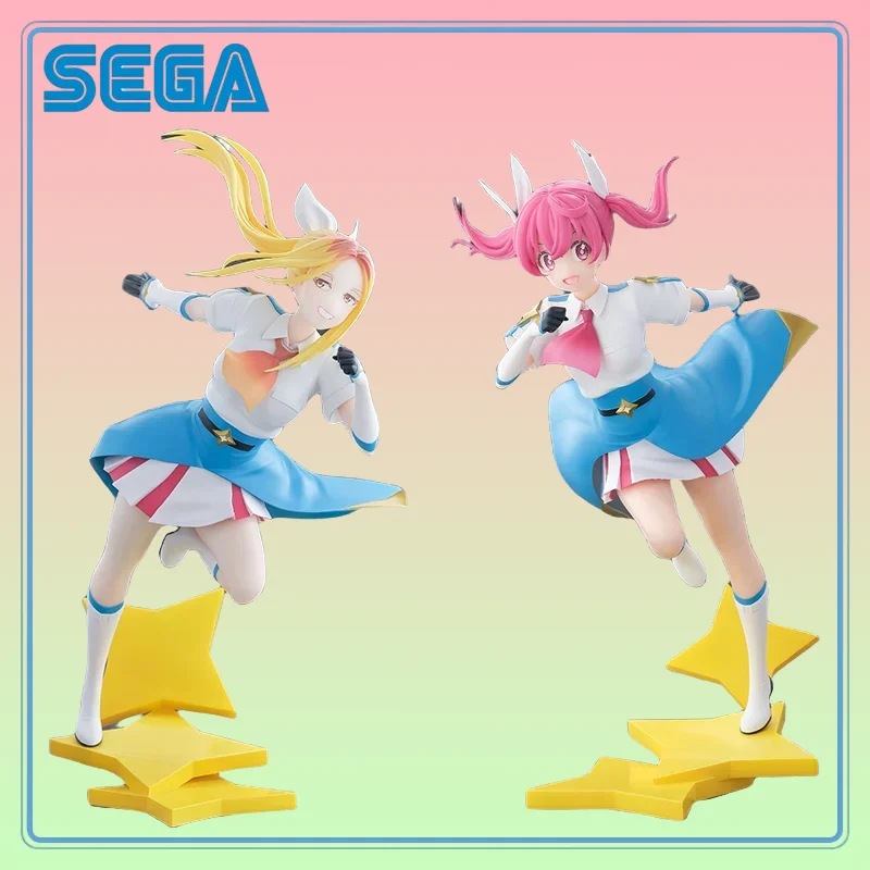 【100% 정품】SEGA Original Mazilmier Co Ltd Luminasta HITOMI KOSHIGAYA 사쿠라기 카나 애니메이션 만화 차고 키트 선물 장난감