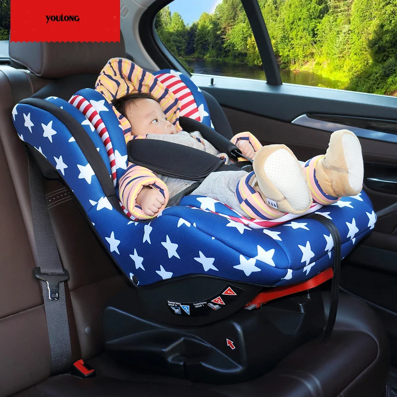 All-in-One convertible car seat baby Slim Comfy Design Saves Space in Your Back Seat