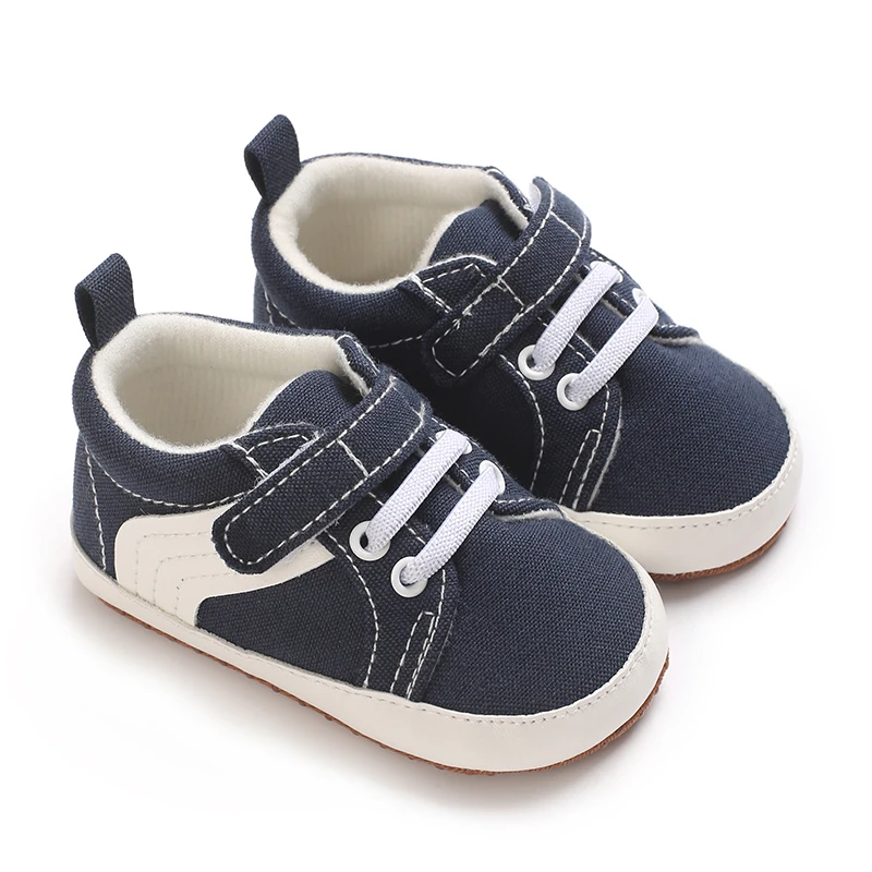Baby Walking Shoes Spring And Autumn Soft Soled Canvas Shoes For Boys And Girls Breathable
