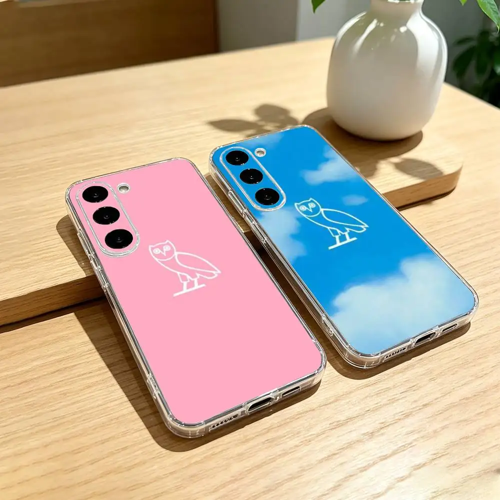 D-Drake O-OvO OWL Phone Case For Samsung Galaxy A91,80,73,72 ,71,53,52,32 ,31,22,21s,20,Transparent Case