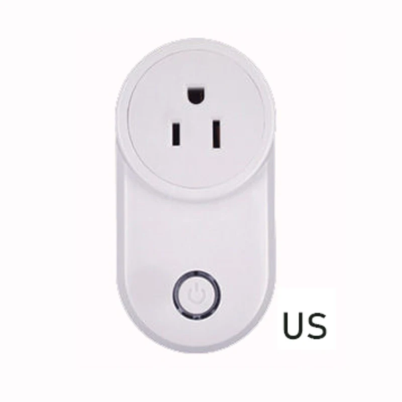 Tuya ปลั๊กอัจฉริยะ WiFi ซ็อกเก็ต10A/16A US,สมาร์ทจับเวลา,APP และเสียงและรีโมทคอนโทรล
