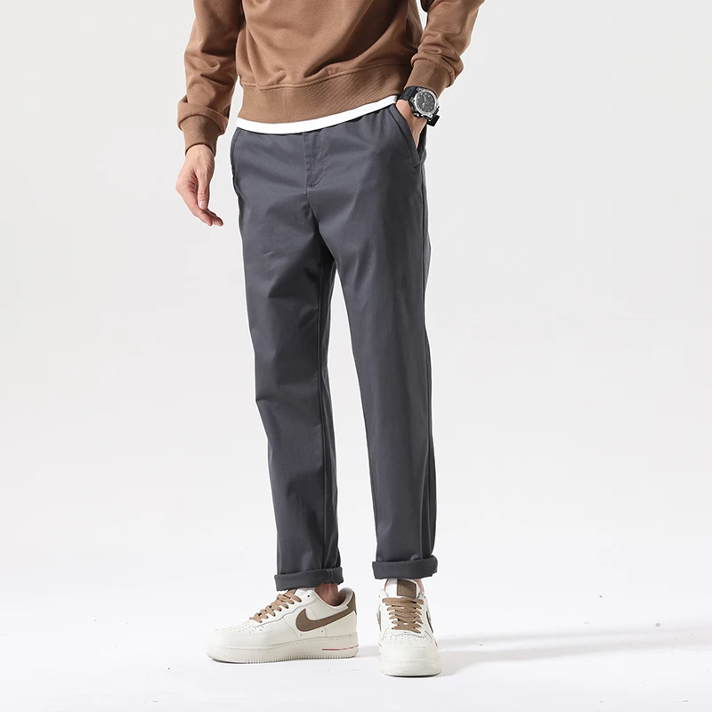 

Men's long pants, memory cotton, men's sports outdoor casual pants, breathable, comfortable, elastic, stylish men's casual pants