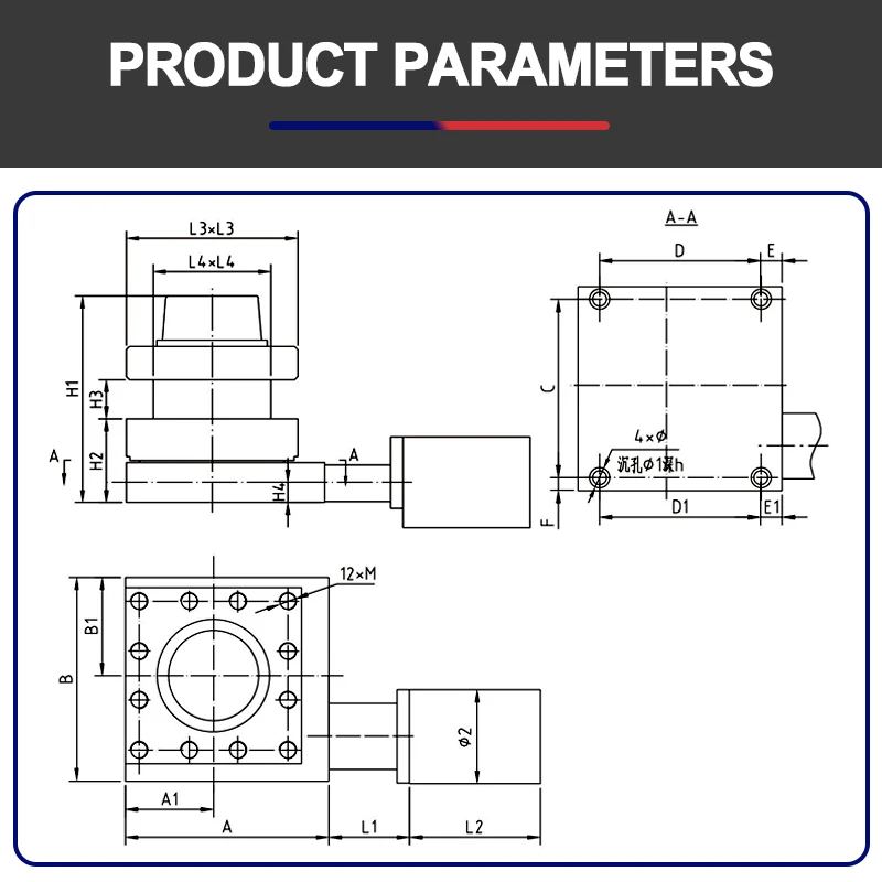 

CNC lathe tool vertical cnc lathe part 4 6 quick change tool post LD4 tool post 4 station LD4 HAK21 NC TURRET