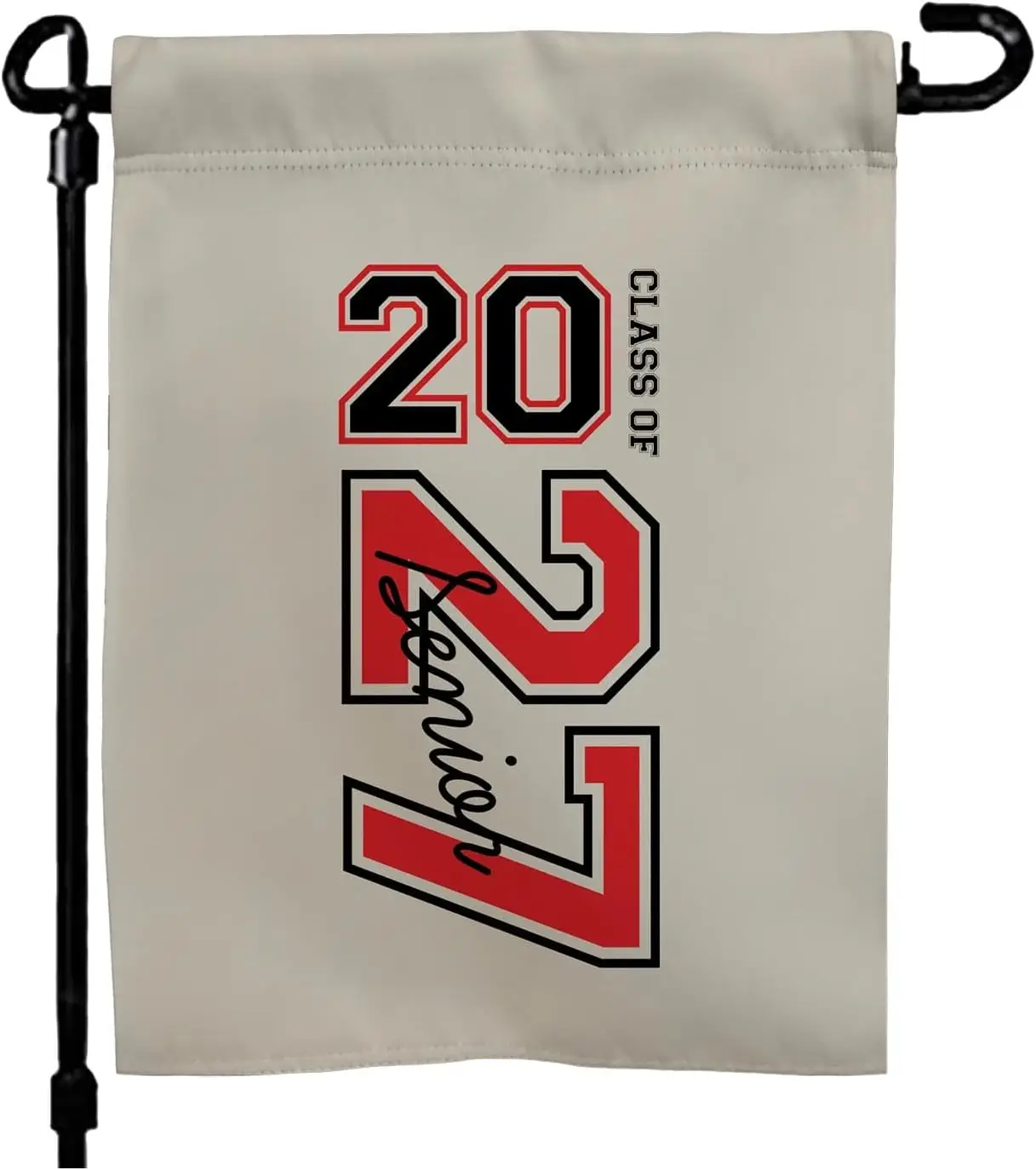 Class of 2027 Word Art 12-17 Garden Flag yyi