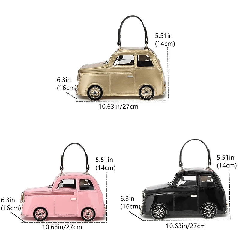 Luxury Hand Bag Ladies Car Shoulder Bag Creativity Funny Off-Road Vehicle Crossbody Bags High Quality Niche Design Backpack