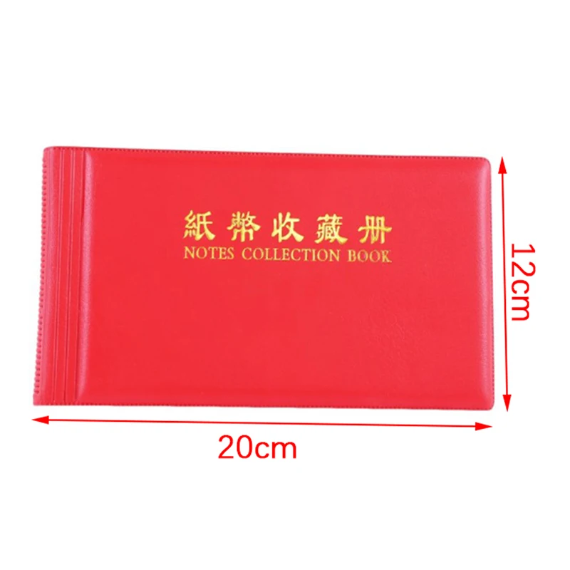 Collecting Paper Money Organizer 30 Pages Albums Paper Money Album Money Banknote Storage Case Paper Money Collector