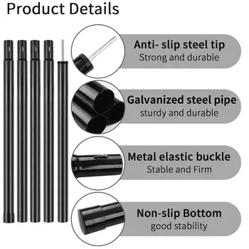 8 best sales Çadır direği alüminyum - №8