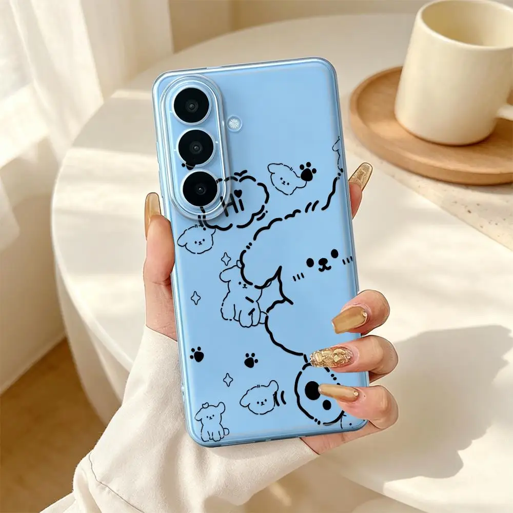 Phone Cover Case for Samsung Galaxy A34 A35 A54 A15 A36 A13 A55 A23 A56 A27 A25 A51 A52 A37 A33 A52 A57 A26 A24 A14 A16 Black