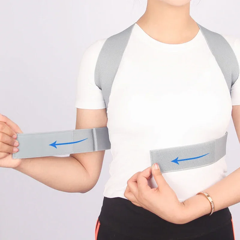 1PC Adjustable Back Shoulder Posture Corrector Belt Clavicle Spine Support Reshape Body Health Fixer Tape corrector de postura