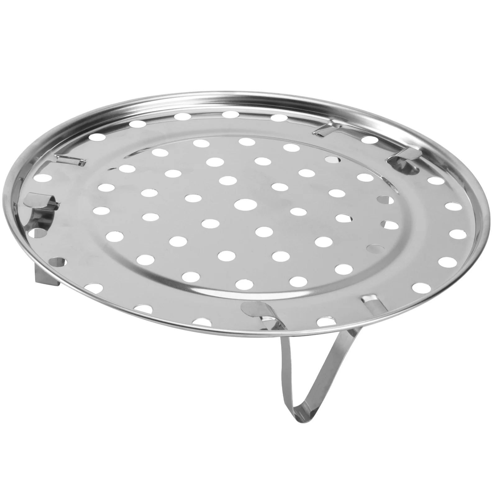 

Stainless Steel Round Steamer Rack 24Cm For Pots Steaming Stand Kitchen Cooking Accessory Steam Rack For Pans Roasting