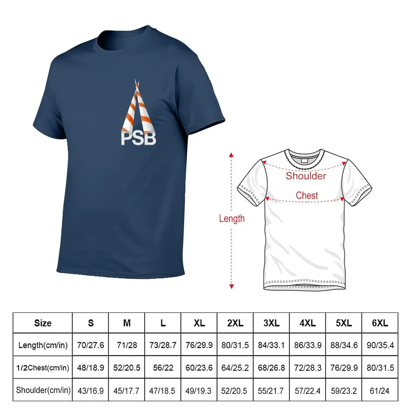 PSB Cones T-Shirt customs design your own vintage clothes new edition men clothing