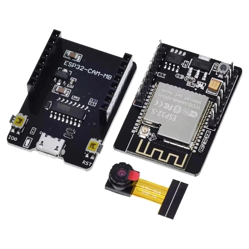 Scheda ESP32-CAM Con Fotocamera 2640 – Dual Core WiFi Bluetooth, 4MB PSRAM, Antenna IPEX, Per IoT E Sorveglianza (2 Pezzi)
