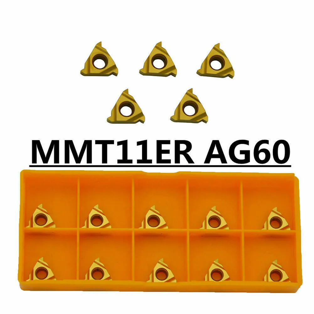 

Enhanced performance in various processing environments 11ER AG60 BP010 carbide threading insert for SER holder