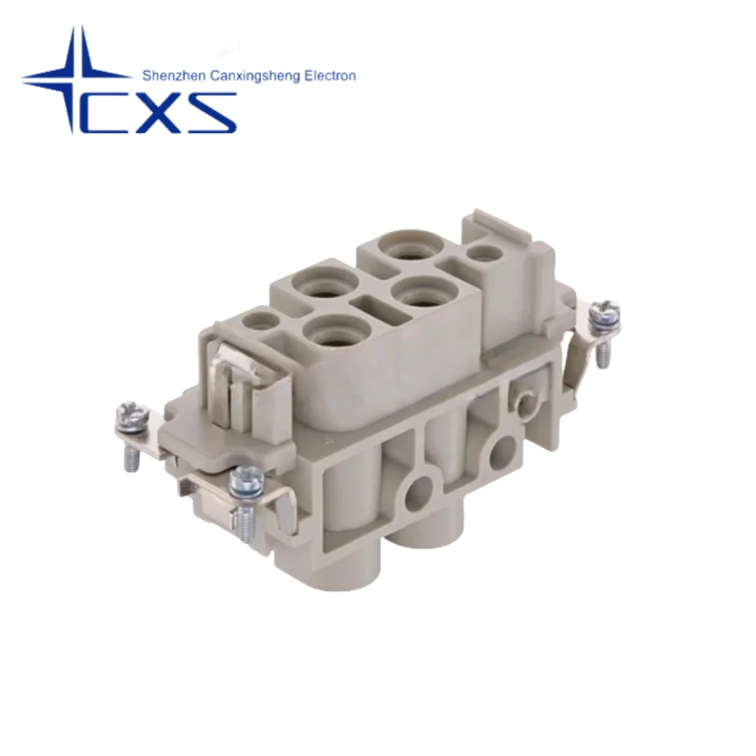 

1 шт. 09380062711 Оригинальный немецкий разъем HARTING HAN K4/0-BU-S, 4-контактный, гнездовой, 830В/80А