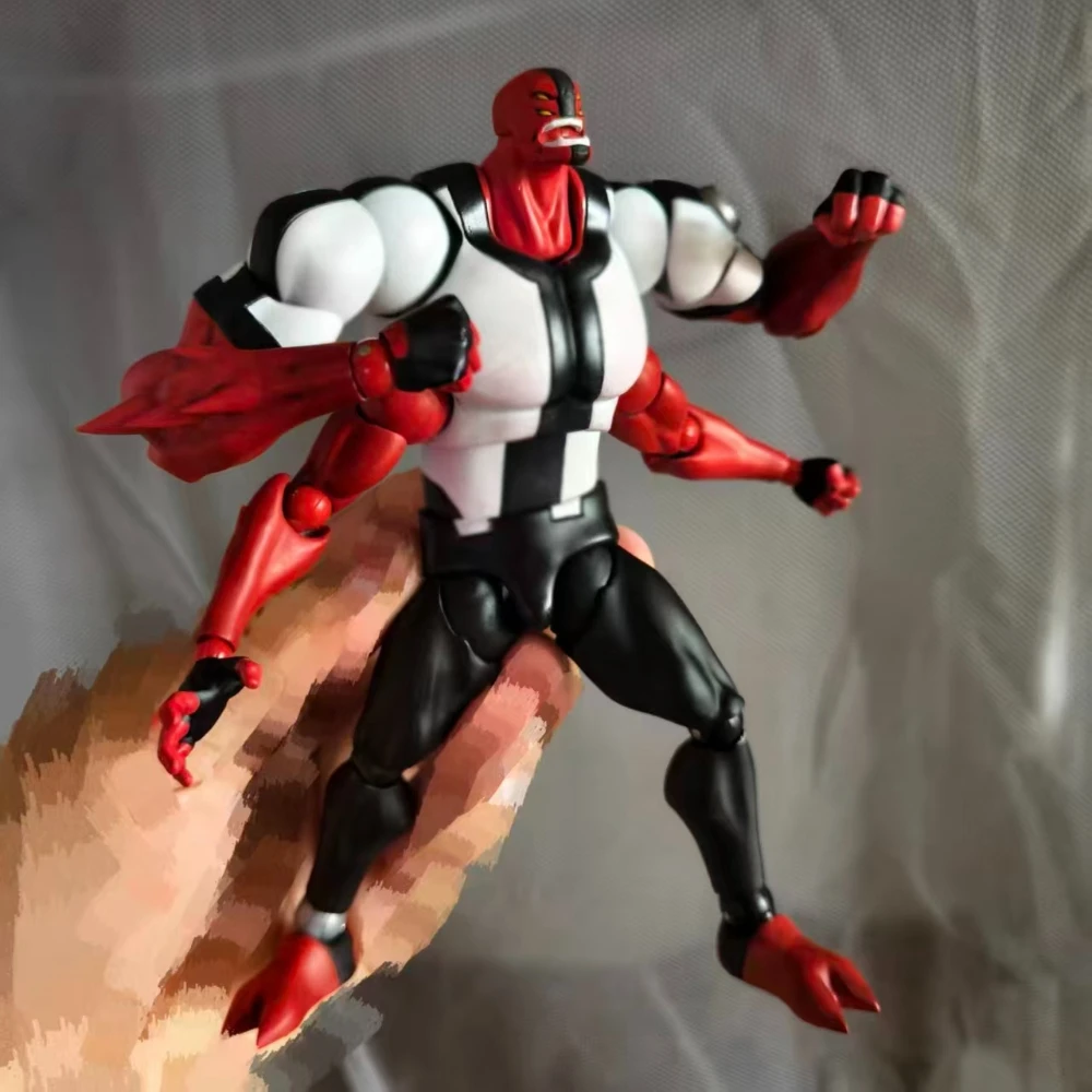 Ben10 Four Arms Super Articulated Action Figure Anime Model Collectible Toy