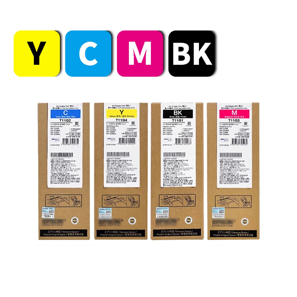 Оригинал для Epson T11F T11G Ink Pack T11F1 T11F4 T11G1 T11G4