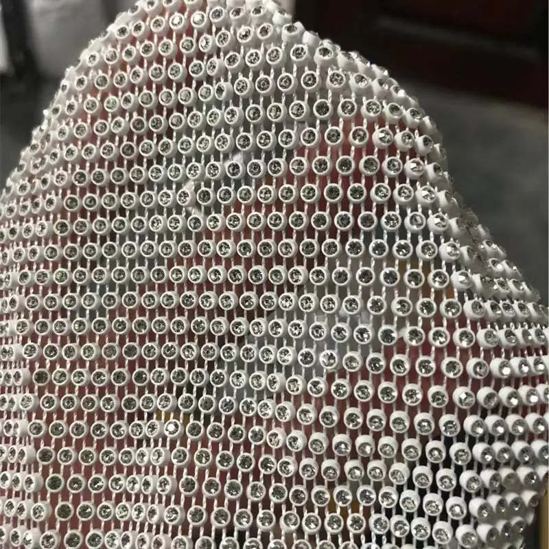 2026 Neuheiten Damen Kristall-Netzkleid Sexy Durchsichtiges Strass-Mesh-Nachtclub-Partykleid накидка на купальник – Detail 13