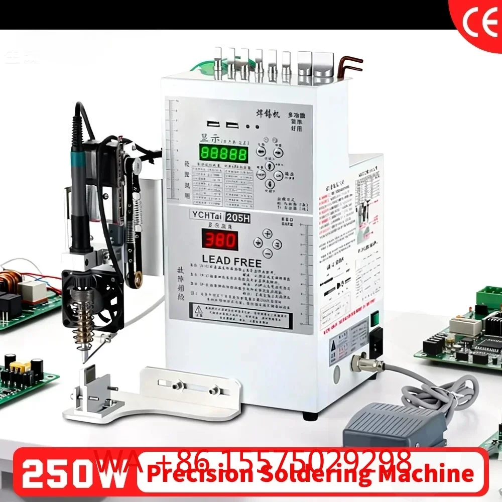 Multifunctional Semi Automatic USB Spot Welding Solder Machine Precision Soldering Station DC Plug LED Light