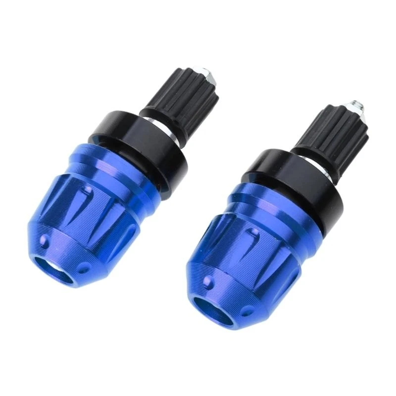 

7/8" 22mm Motorcycle Handlebar End Aluminum Handle Bar Grips Cap Gear Balanced Plug Anti Vibration Bar End Plug
